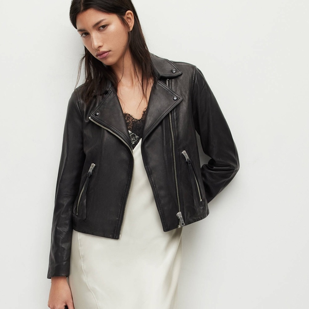 all saints dalby leather jacket
